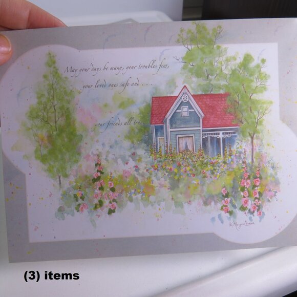 D. Morgan House themed Boxed Stationary Set (incomplete) - Picture 9 of 16